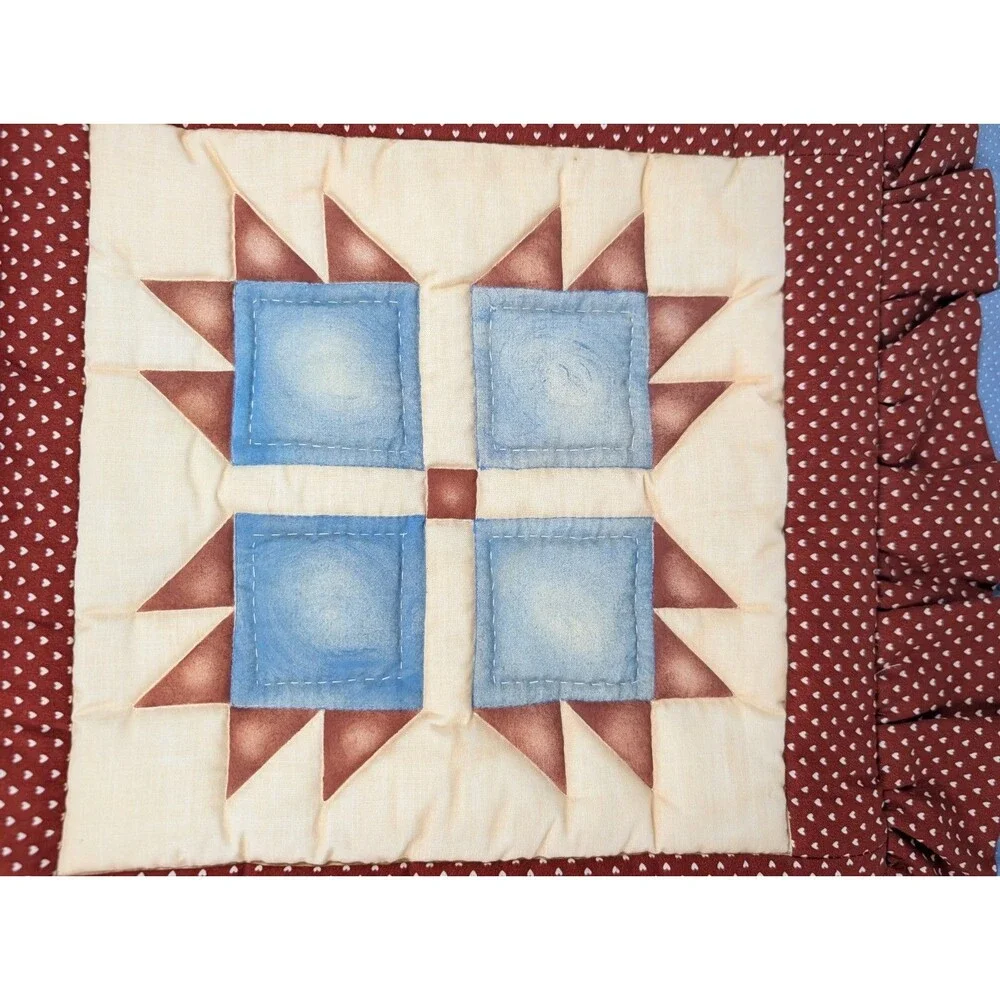 Vtg Hand Quilted 12